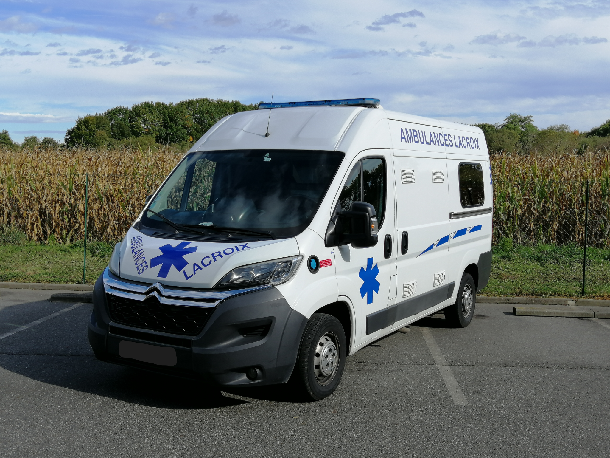 Ambulance pour consultation